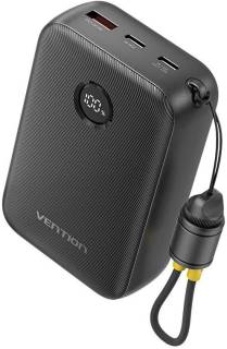Павербанк Vention 20000mAh 22,5W Fast Charging, with built-in USB-C FKBB0-C