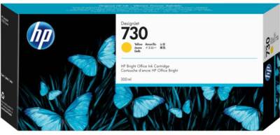 Картридж HP DJ No.730 300ml Yellow P2V70A