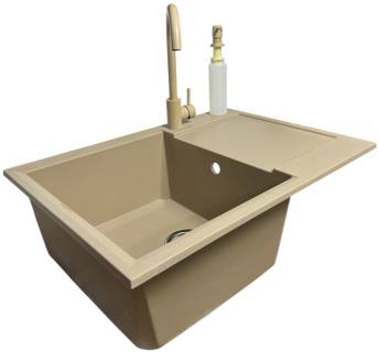 Мойка Adamant Horizon Medium Сахара + змішувач та дозатор 4824296104502