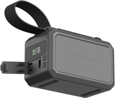 Павербанк Sandberg 40000mAh Survivor 100W, IPX4 Water resist, LED Tor 421-14