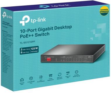 Коммутатор TP-Link TL-SG1210PP