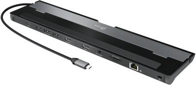 Разветвитель J5Create Dock-Station USB-C 10-in-1 (HDMI/PD/USB-A/USB-C/LA JCD542-N