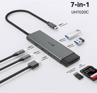 Разветвитель TP-Link USB Type-C 7-в-1 UH7020C