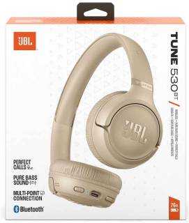 Наушники JBL Tune 530BT Beige JBLT530BTBEGEU