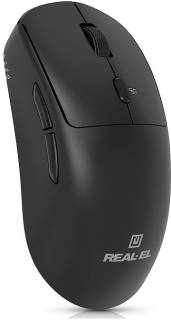 Мышка REAL-EL RM-355W Wireless Black EL123200054