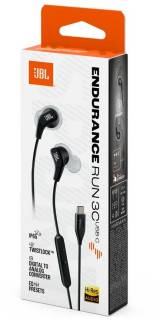 Наушники JBL Endurance Run 3C USB-C Black JBLENDURRUN3CBLKG