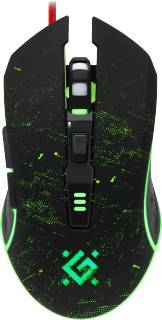 Мышка Defender Draglen GM-907 RGB USB Black 52907