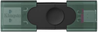 Флешка Kingston 128GB DataTraveler Duo USB 3.2 / Type-C Black/Gree DTDEG2/128GB