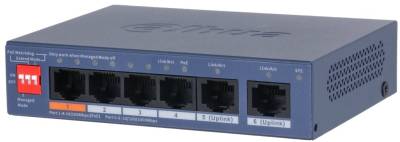 Коммутатор Dahua Technology DH-CS4006-4ET2GT-60 PoE
