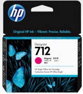 Картридж HP DJ No.712 DesignJet Т230/Т630 Magenta 29ml 3ED68A