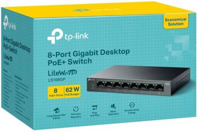 Коммутатор TP-Link LS108GP