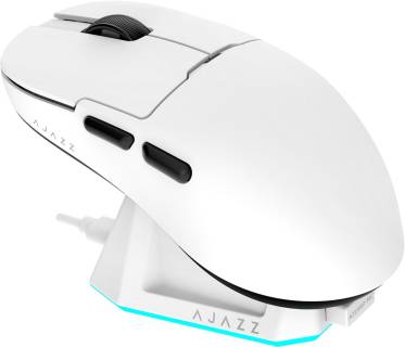 Мышка Ajazz AJ159P MC Wireless/Bluetooth/USB Charging Dock Whi AJ159P-MC-W