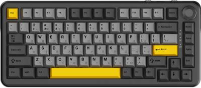 Клавиатура Ajazz AK820 MAX Magnetic Switch RGB USB Black AK820MAX-WM-BGY