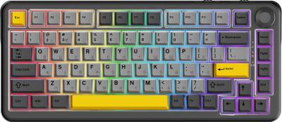 Клавиатура Ajazz AK820 MAX PLUS Daydream Switch RGB Wireless/Blueto AK820MAX-DD-BGY