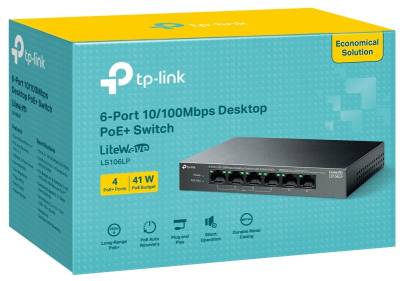 Коммутатор TP-Link LS106LP