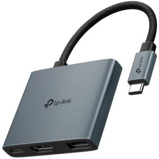 Разветвитель TP-Link USB-C 3-in-1 1xUSB 3.0 + 1xUSB-C PD 100W + 1xHDMI UH3020C