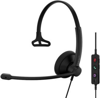 Наушники Epos Impact 100 MS Mono USB-C+A Black 1001419