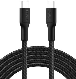 Кабель Belkin USB-C to USB-C 3.0m 240W black CAB025HQ3MBK