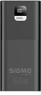 Павербанк Sigma X-power SI30A6QLX 30000mAh, PD/65W, LED, cable 100 4827798835111