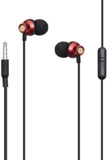 Наушники XO EP15 In-ear Metal Earphone 1.2 м Red 6920680866182