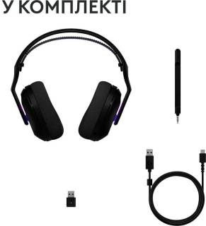 Наушники Logitech G522 Lightspeed Wireless Gaming Headset Black 981-001544