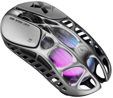 Мышка GravaStar Mercury X Wireless/Bluetooth/USB Grey GSX_GRY
