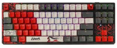 Клавиатура A4Tech Bloody WS87 Naraka Wireless/Bluetooth Black/Red 4711421001113