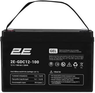 Аккумулятор 2E 2E-GDC12-100 12V 100Ah