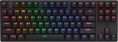 Клавиатура HATOR Icefall Mecha TKL Rainbow Wireless/USB Black HTK287UA