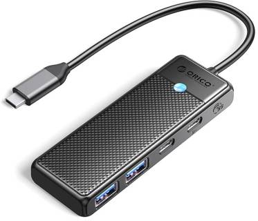 Разветвитель ORICO USB-C to 2xUSB-C + 2xUSB3.0 CA914210