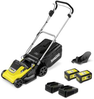 Газонокосилка Karcher LMO 4-18 Dual 18V, акб 1х5Агод 37см, 25-65мм 1.445-421.0
