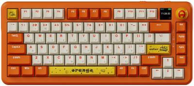 Клавиатура Ajazz AK820 MAX Avocado Switch Orange USB/Wireless/Bluet AK820MAX-AS-OW