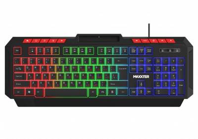 Клавиатура Maxxter KBG-UML-02B-UA USB UA Black