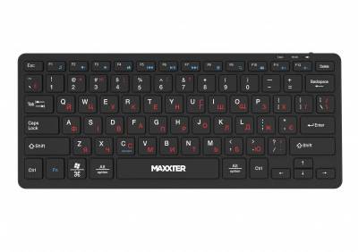 Клавиатура Maxxter KBW-C01B-UA Wireless UA Black