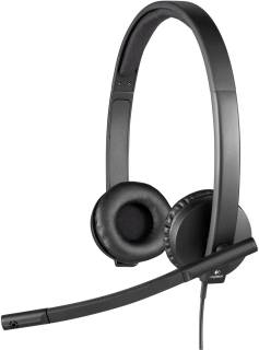 Наушники Logitech H570e Corded for Business Stereo Teams USB-A Black 981-001430
