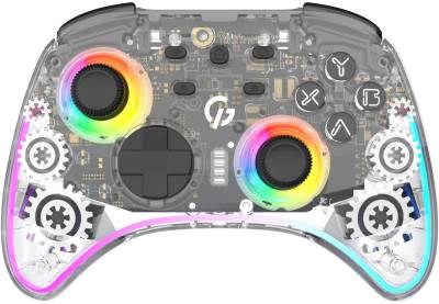 Манипулятор GamePro GPX13T 2.4G/BT 5.1/USB/PC/iOS/Android RGB Transpar