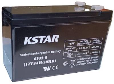 Аккумулятор KSTAR 12V 8Ah 6-FM-8