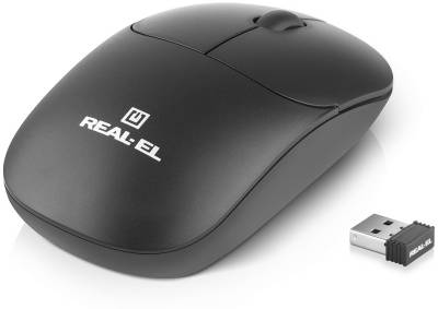 Мышка REAL-EL RM-313W Wireless Black EL123200042