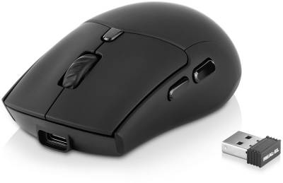 Мышка REAL-EL RM-460W Wireless/Bluetooth Black EL123200048