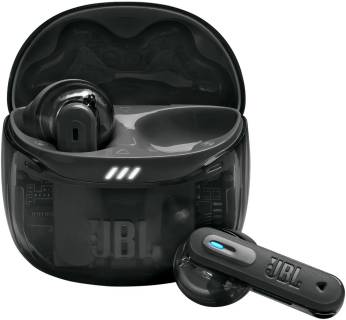 Наушники JBL Tune Flex 2 Ghost Black JBLTFLEX2GBLK