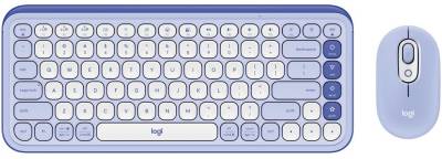 Клавиатура Logitech POP Icon Combo Bluetooth UA Lilac 920-013078