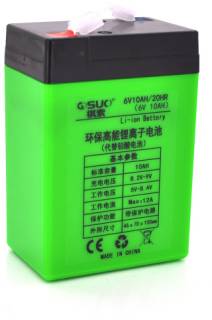 Аккумулятор Qisuo Li-ion 6V 10A QS-6010CH