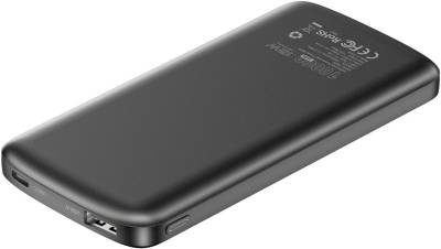 Павербанк Choetech 10000mAh, 12W, USB-A, USB-C, Black B850-ACBK