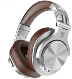 Наушники Oneodio A71 3,5мм/6,35мм Silver/Brown A71 Silver Brown