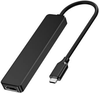 Разветвитель Choetech Dock-Station USB-C 5-in-1 (HDMI/PD/USB-A/USB-C) HUB-M80-BK