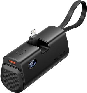 Павербанк Vention 4800mAh 22,5W PD, USB-C In/Out, LED display, with FHRB0