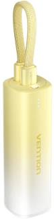 Павербанк Vention 5000mAh 20W PD, USB-C In/Out, Lightning In/Out, wi FHWY0