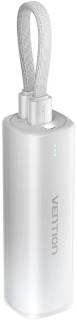 Павербанк Vention 5000mAh 20W PD, USB-C In/Out, Lightning In/Out, wi FHWM0