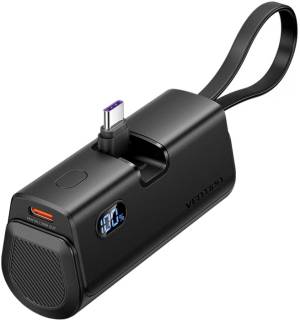 Павербанк Vention 4800mAh 22,5W PD, USB-C In/Out, LED display, with FHQB0