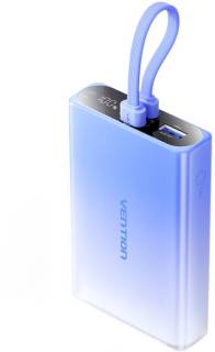 Павербанк Vention 10000mAh 22,5W PD, USB-A, USB-C In/Out, Lightning FHZL0